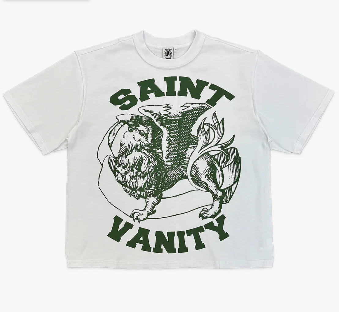 Saint Vanity "White/Green" Griffin T-Shirt