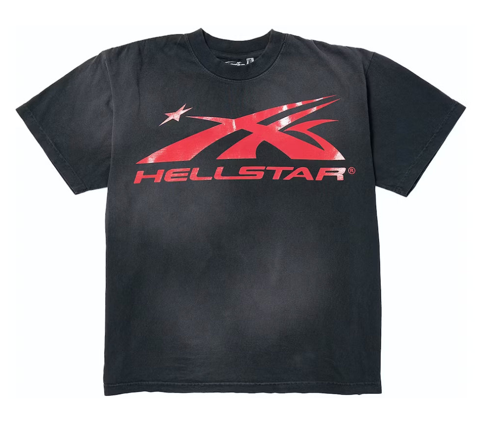 Hellstar Sport Logo Gel T-Shirt (Black)