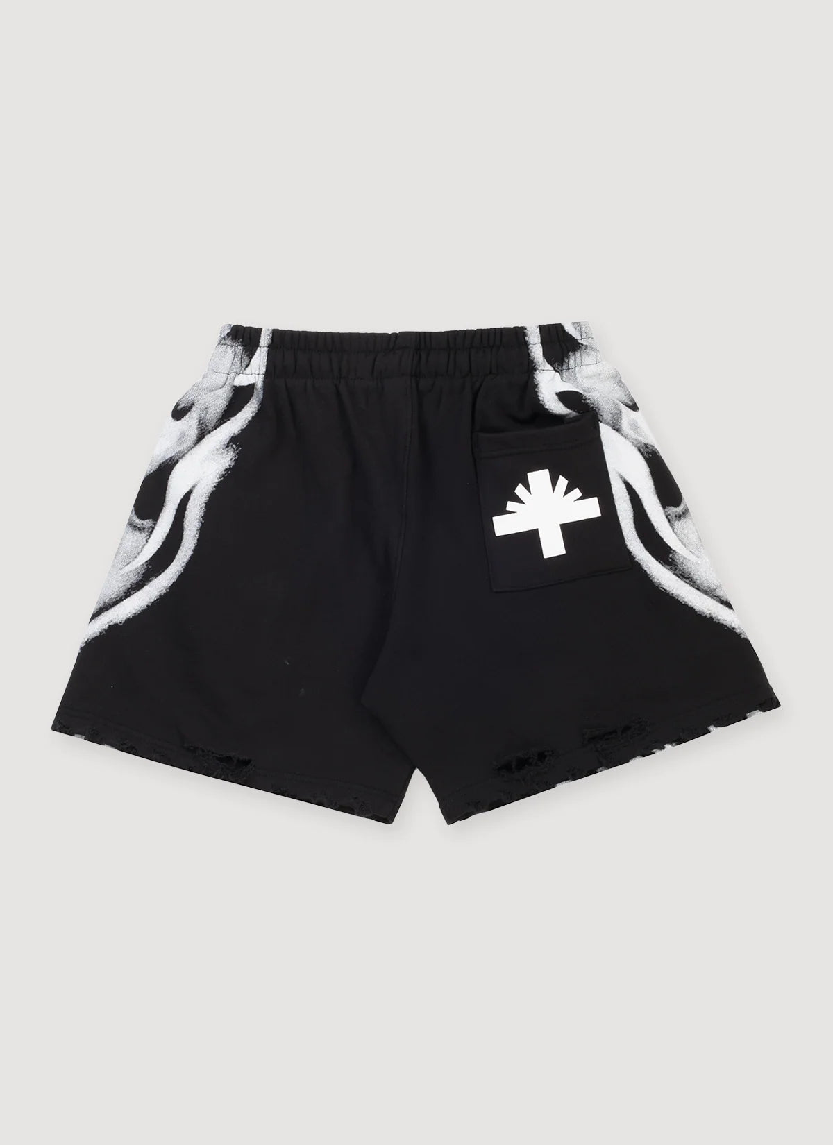 Vertabrae "Skull" Black Shorts