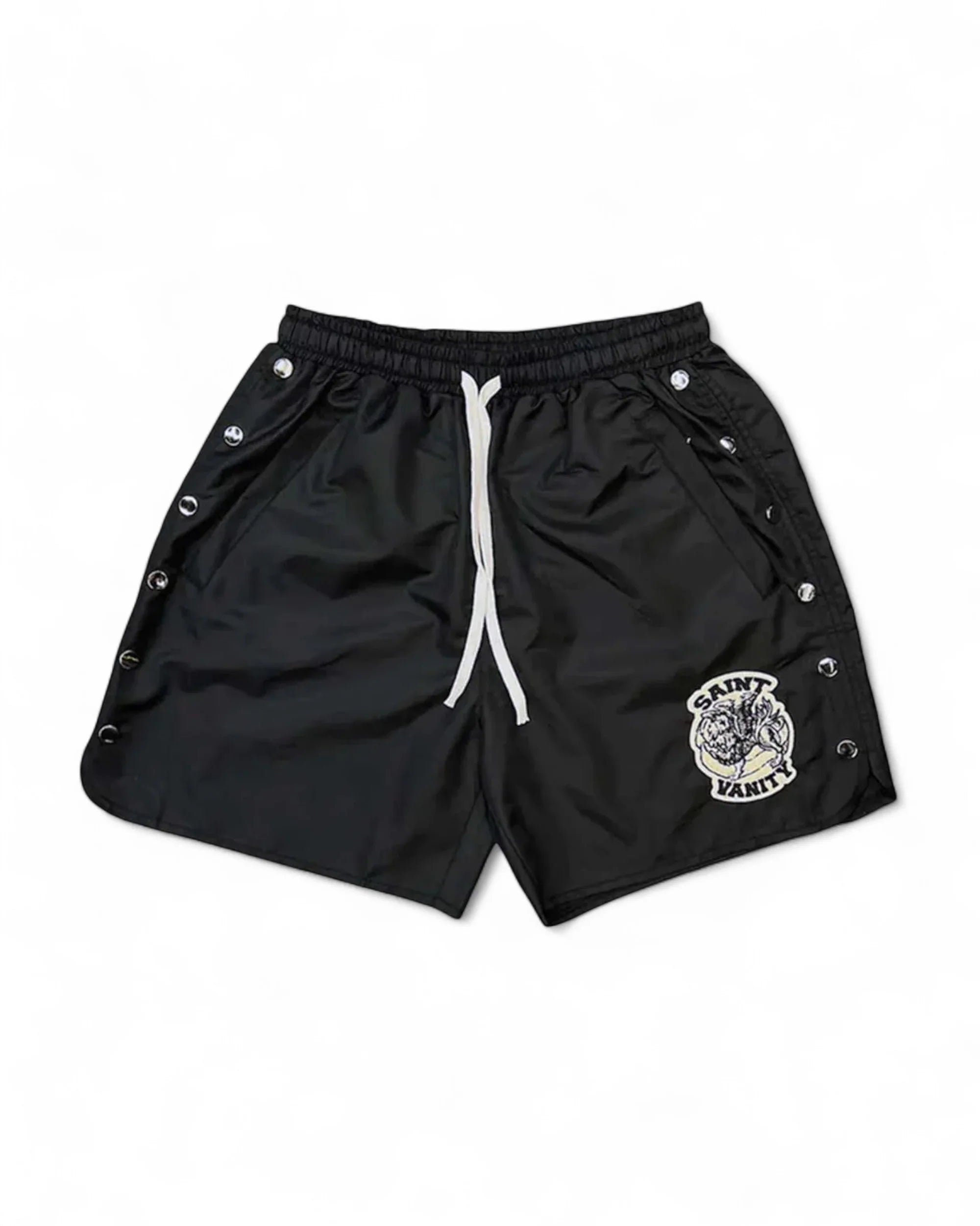 Saint Vanity "Black" Nylon Shorts