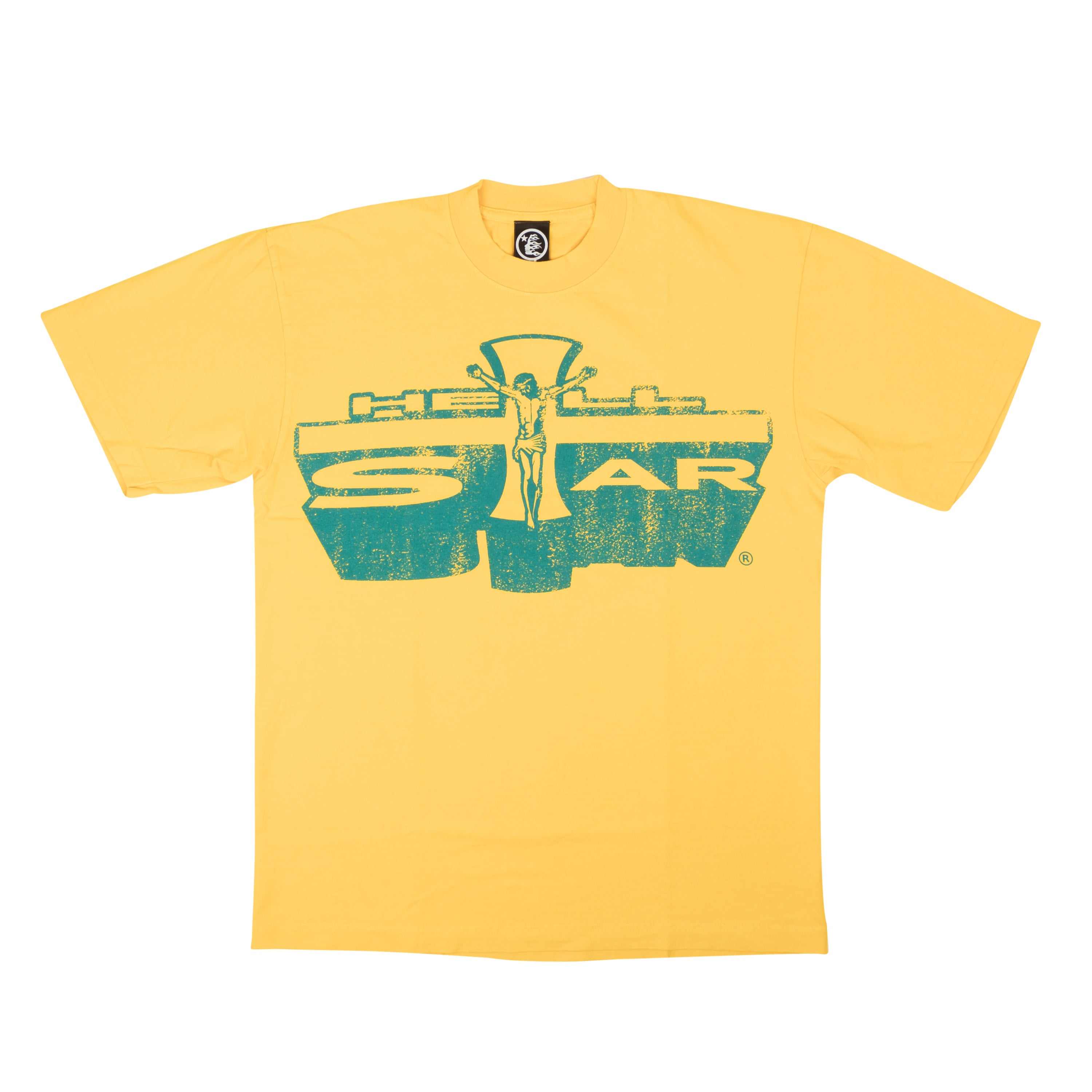 Hellstar Yellow Jesus Emblem Tee
