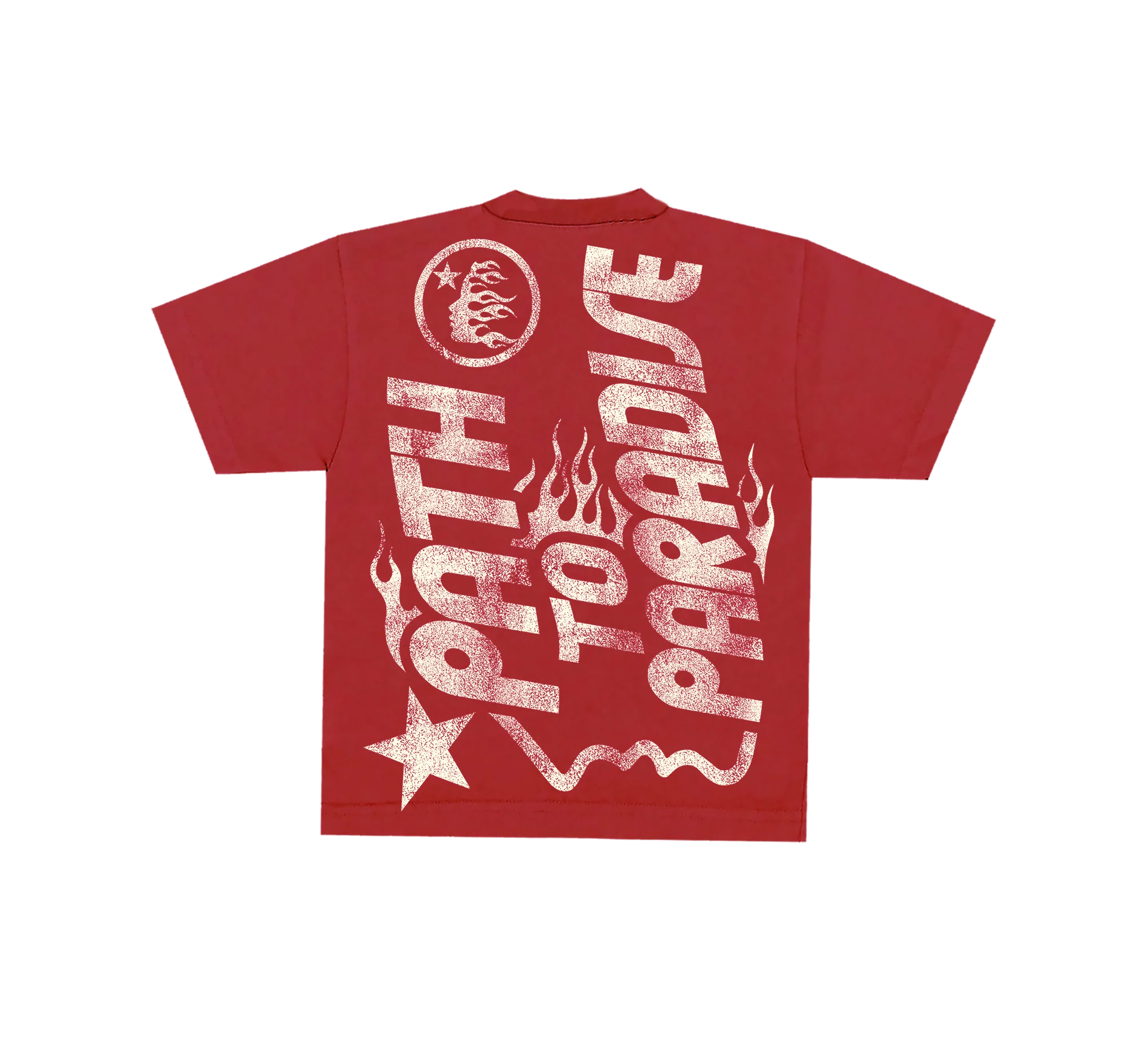 Hellstar Red Jesus Emblem Tee