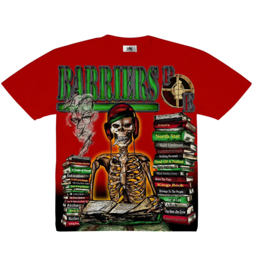 Barriers "Public Enemy" Red T-Shirt