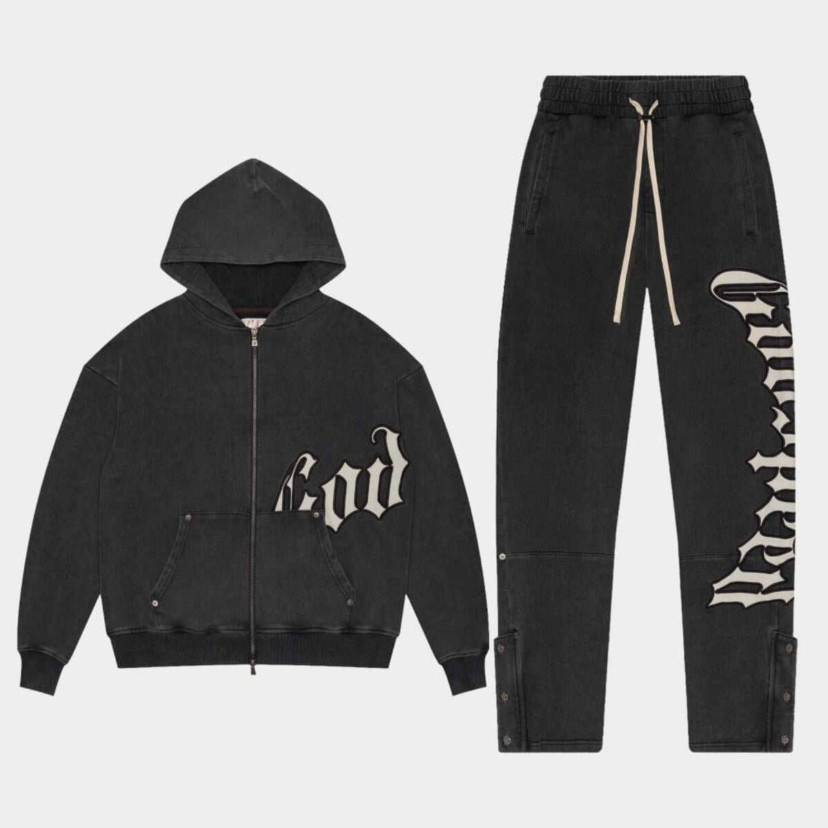 Godspeed "Black Washed" Full Sweatsuit