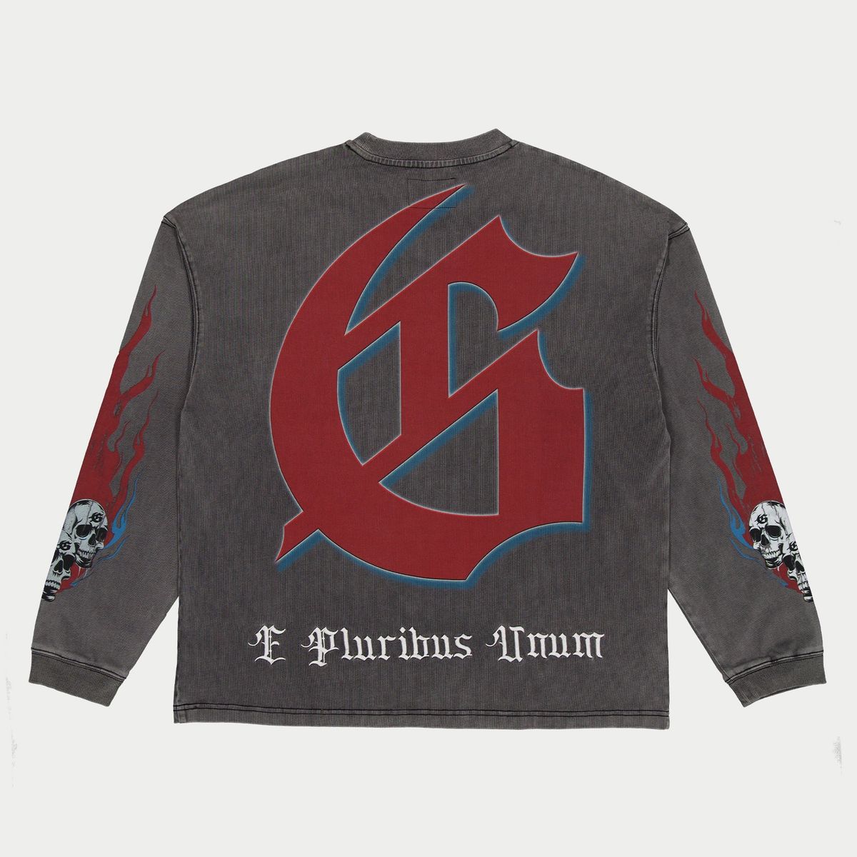Godspeed "Checkmate" Grey Wash Long Sleeve