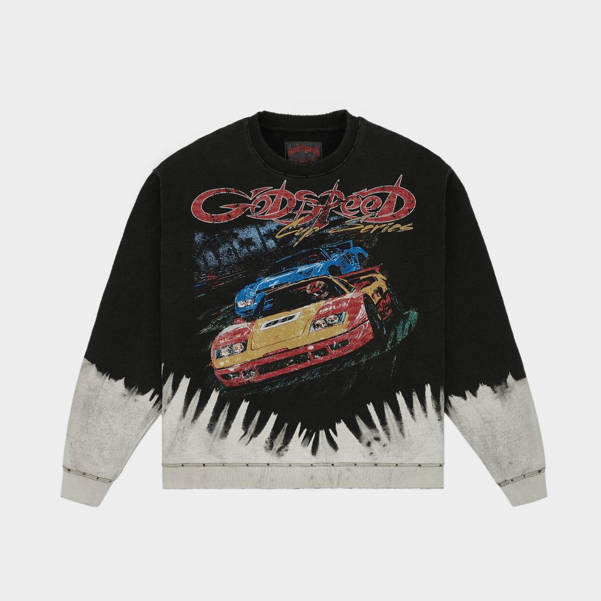 Godspeed "F.T.W" Black Bleached Long Sleeve