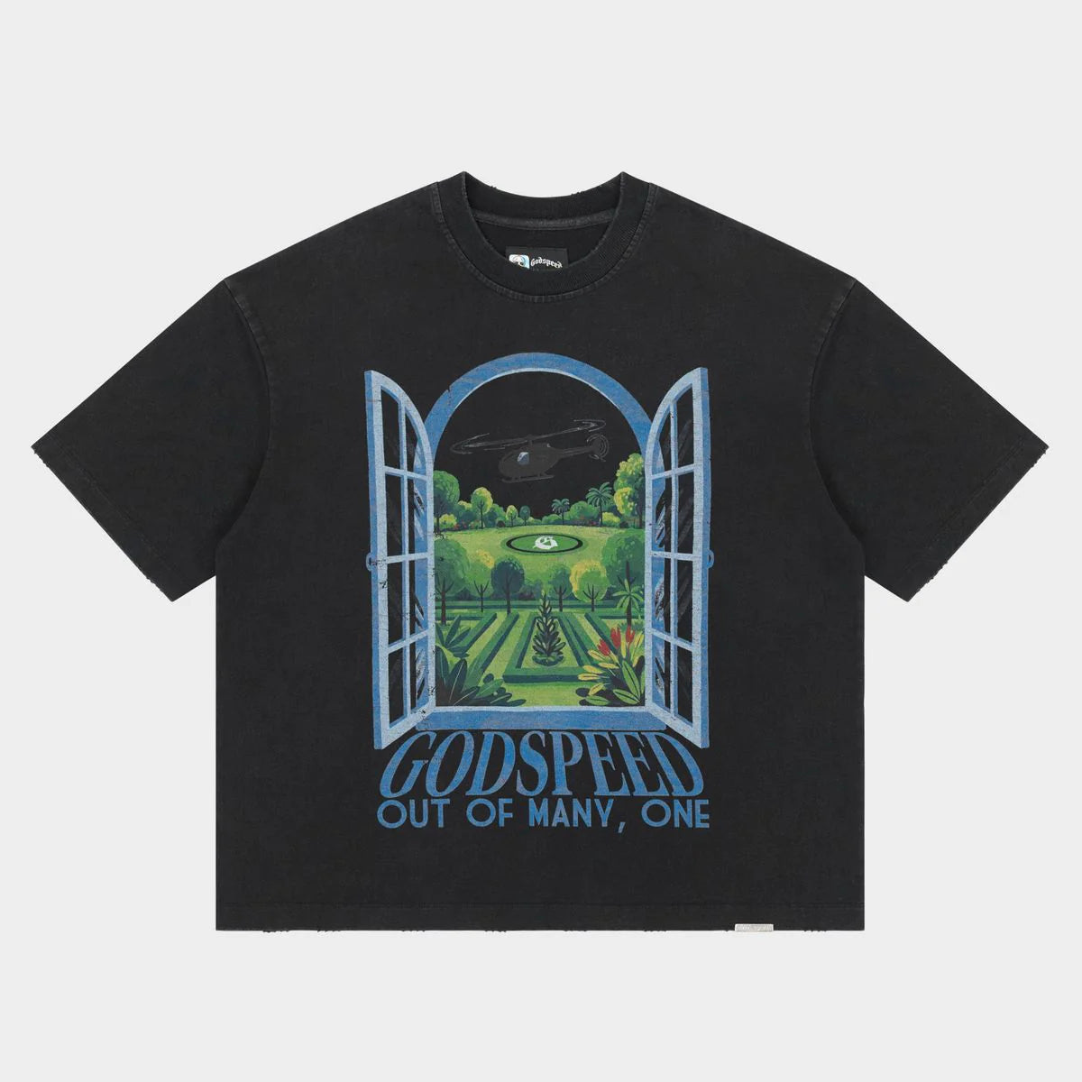Godspeed "Helipad Dreams" T-Shirt (Black)