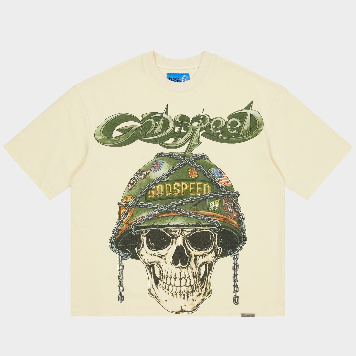 Godspeed "Badges of Honor II" Bone T-Shirt