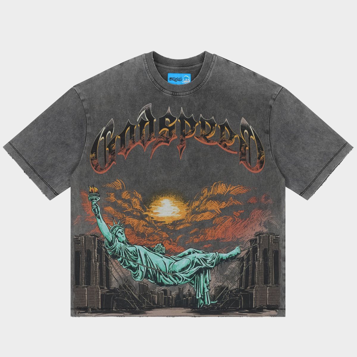 Godspeed "Burnt Bridges" Grey T-Shirt