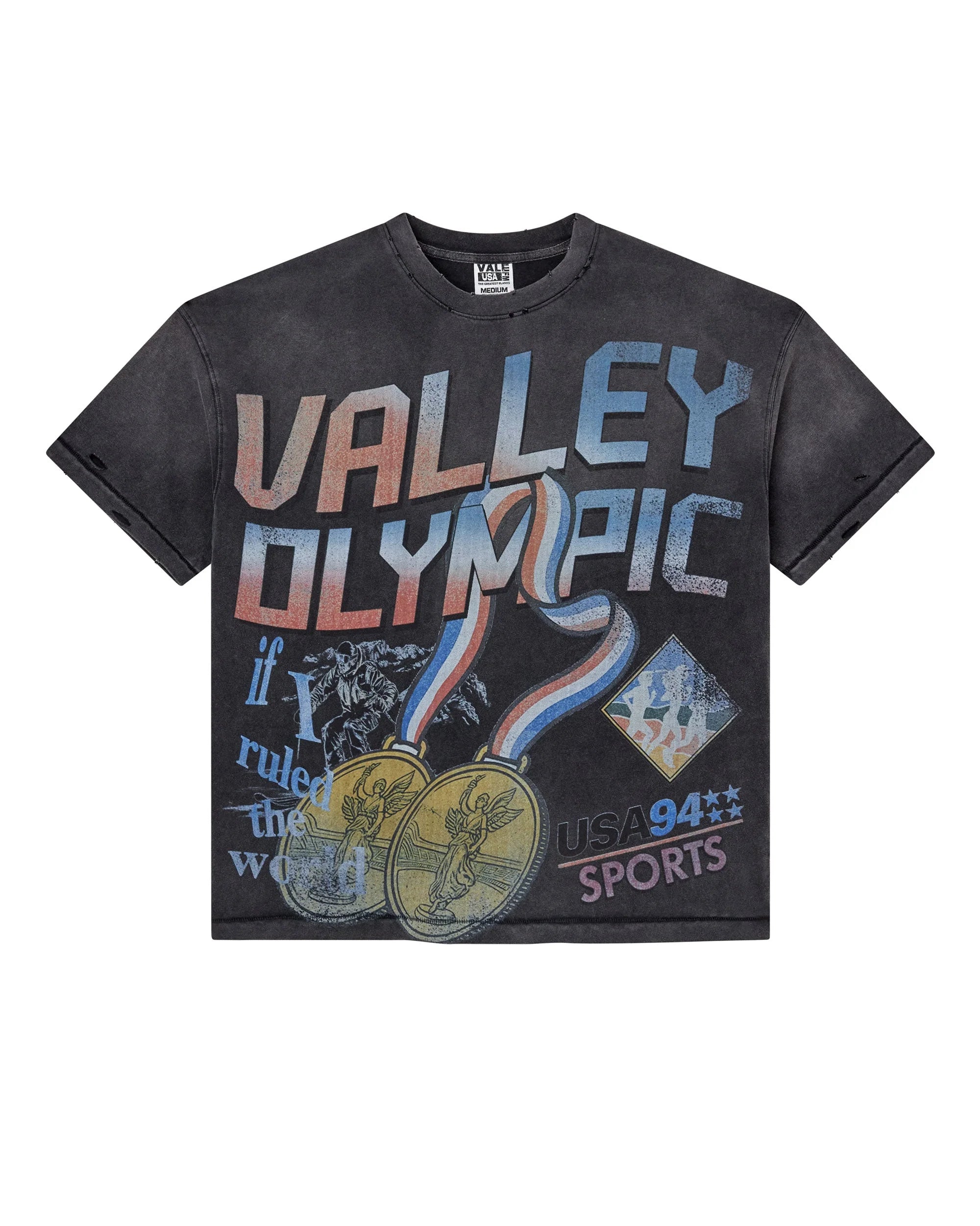 Vale "Olympia" Black T-Shirt