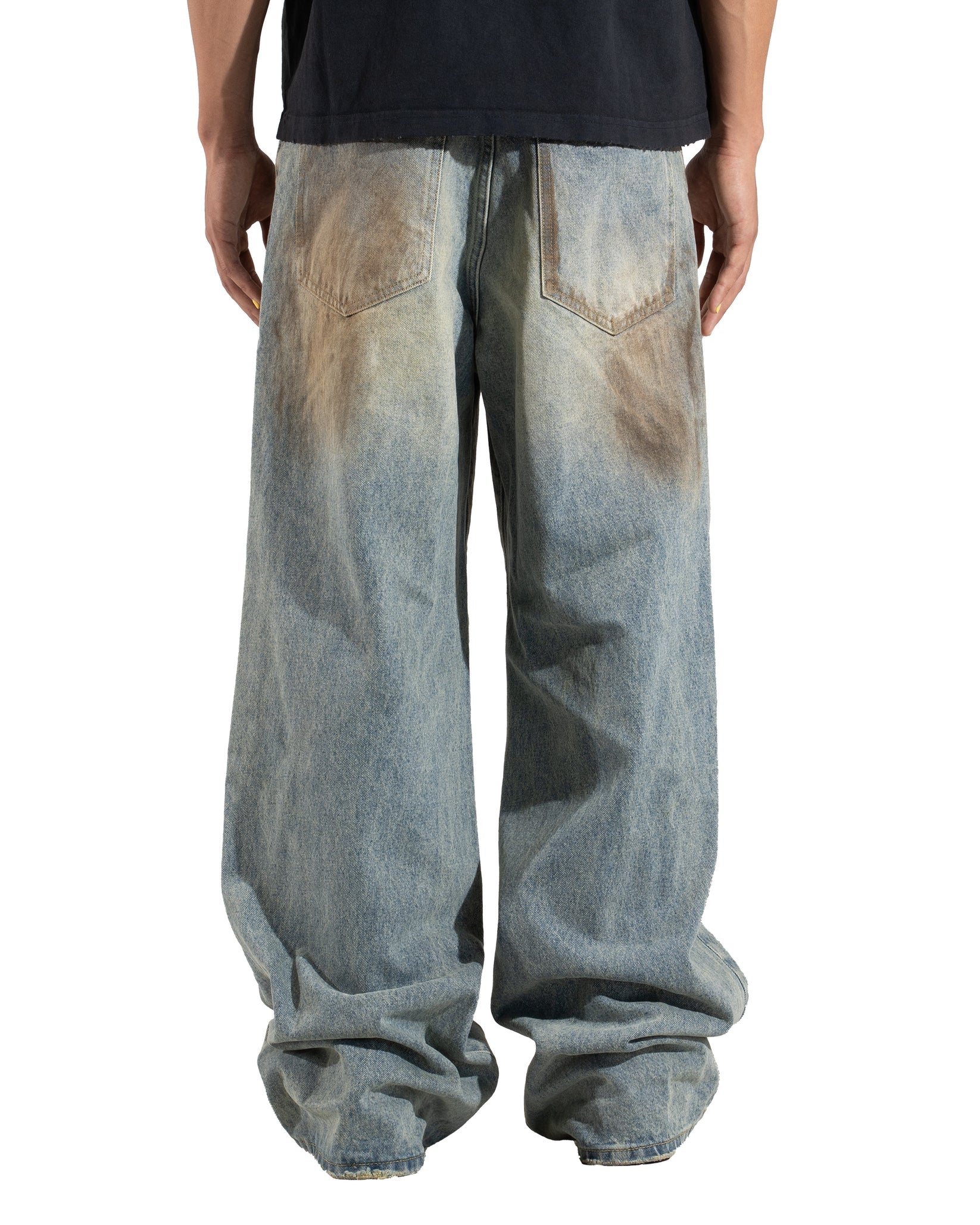 Mint Crew "Mud Washed" Baggy Jeans