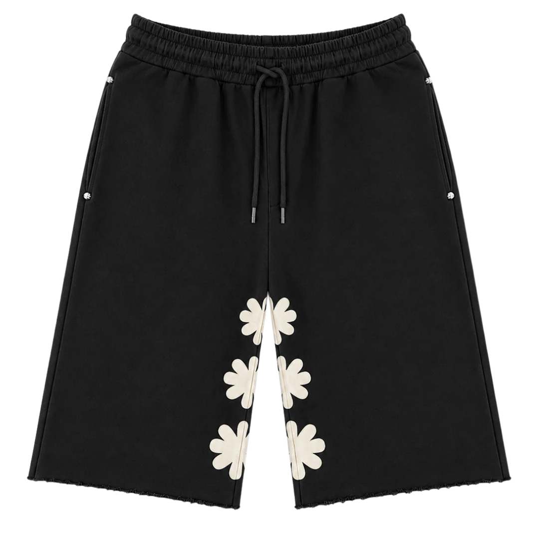 Lost SHDWS Sweat Short "Black/Bone" OG Logo Sweatshorts