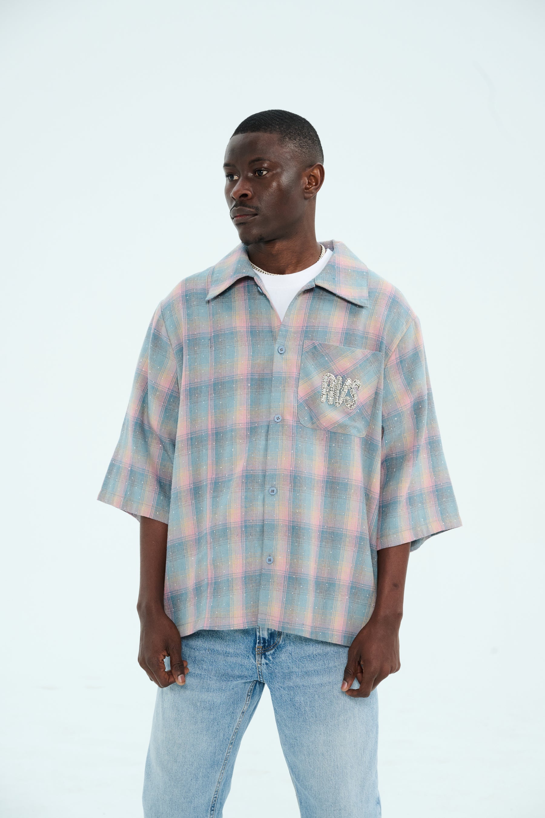 RVS Labs "LUMIÈRE" Teal/Coral Flannel