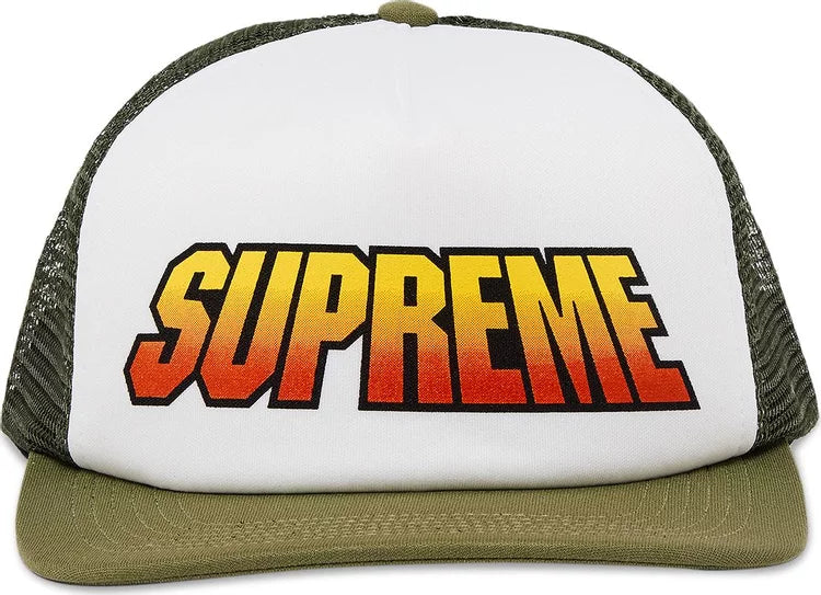 Supreme Gradient Mesh Back 5-Panel Trucker