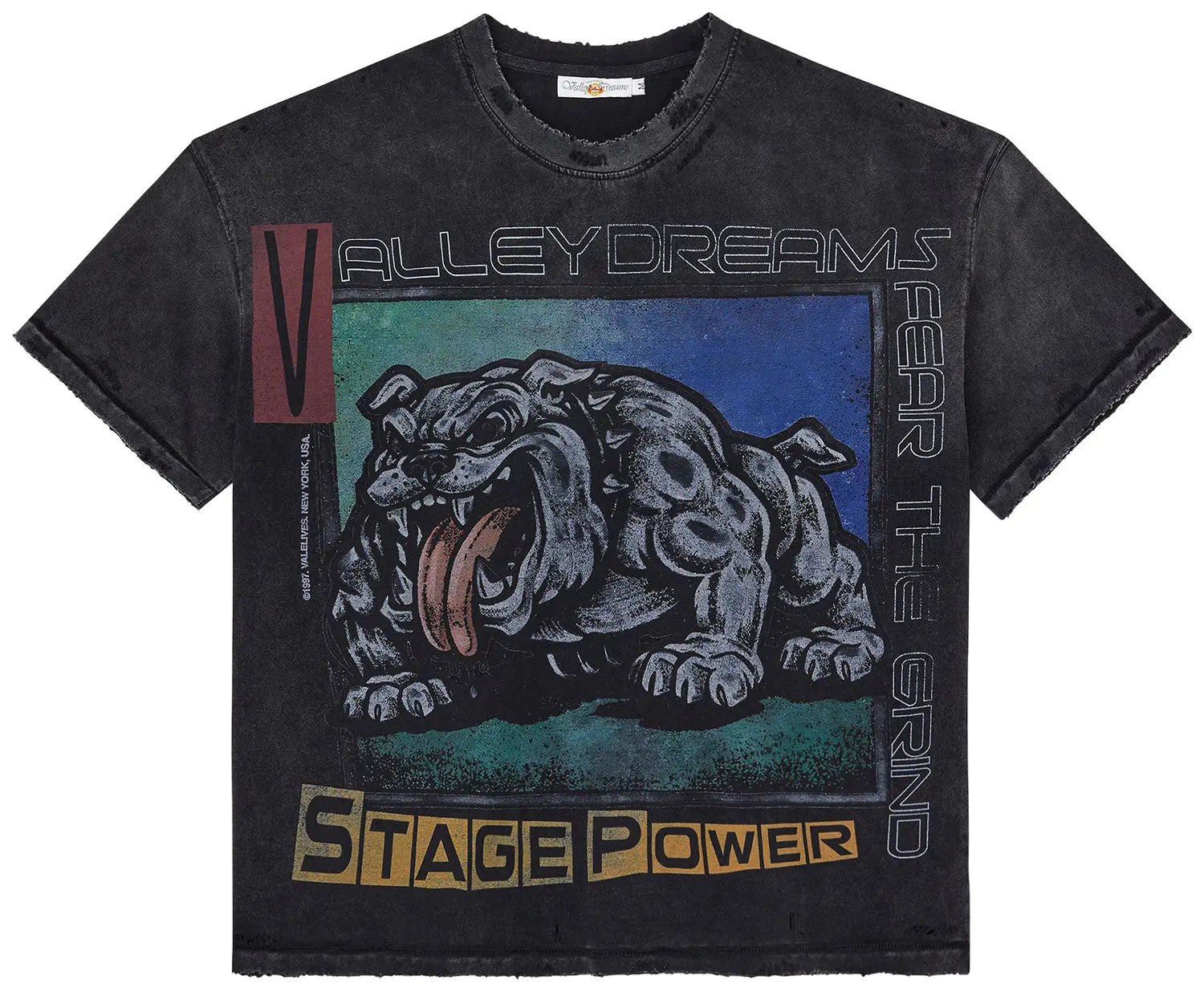Vale "Big Stage" Black T-Shirt