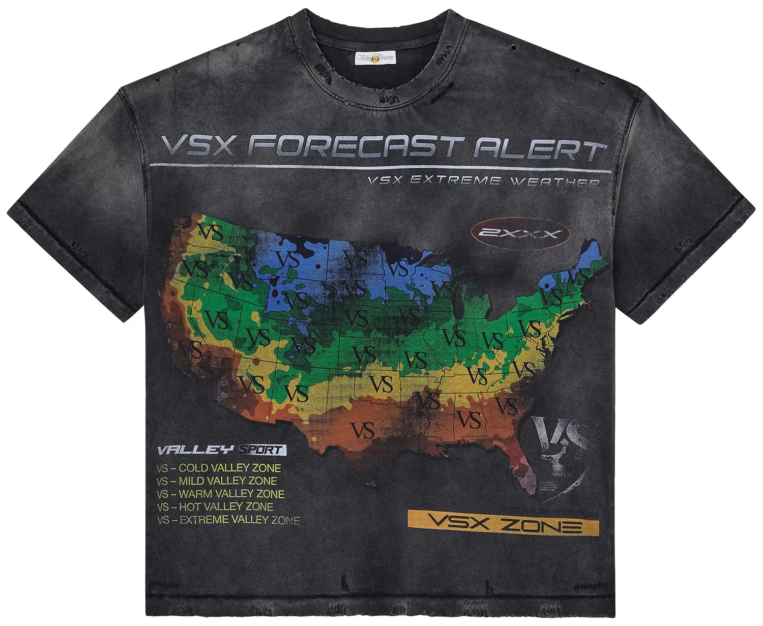 Vale "Weatherman" Black T-Shirt