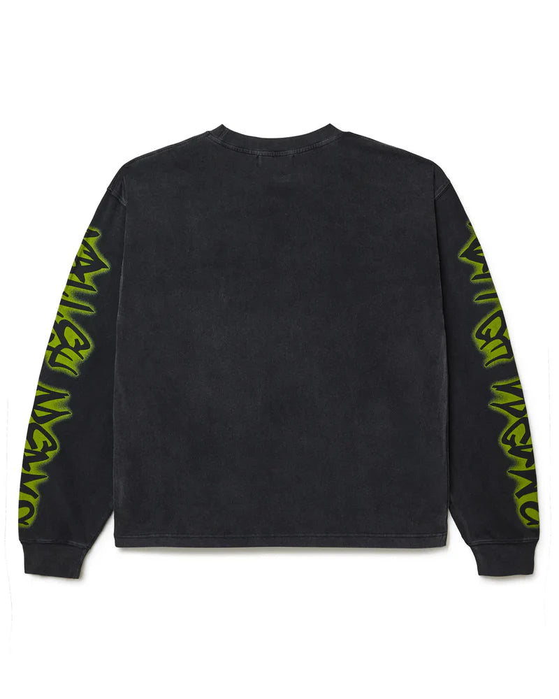 Vale "Heavy Metal" Black Long Sleeve T-Shirt