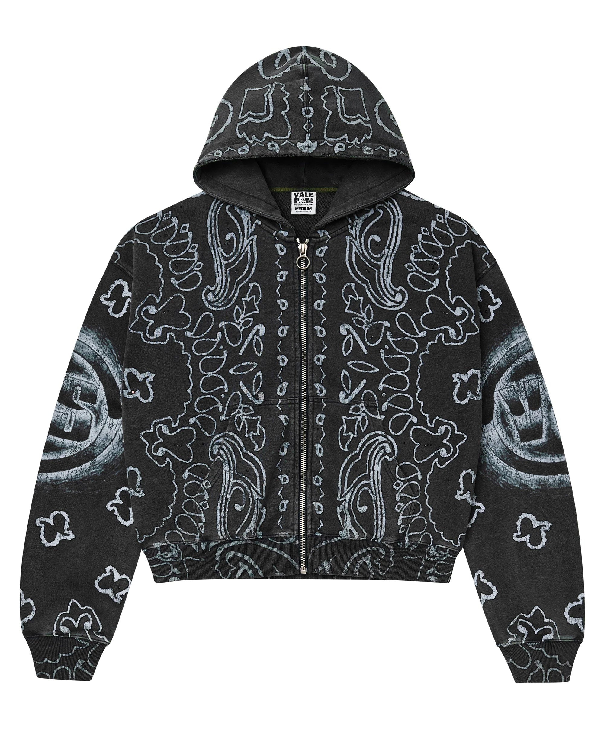 Vale "Black Flag" Zip-Up Hoodie