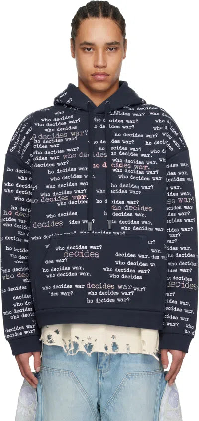 Who Decides War "WDW Scripture" Hoodie