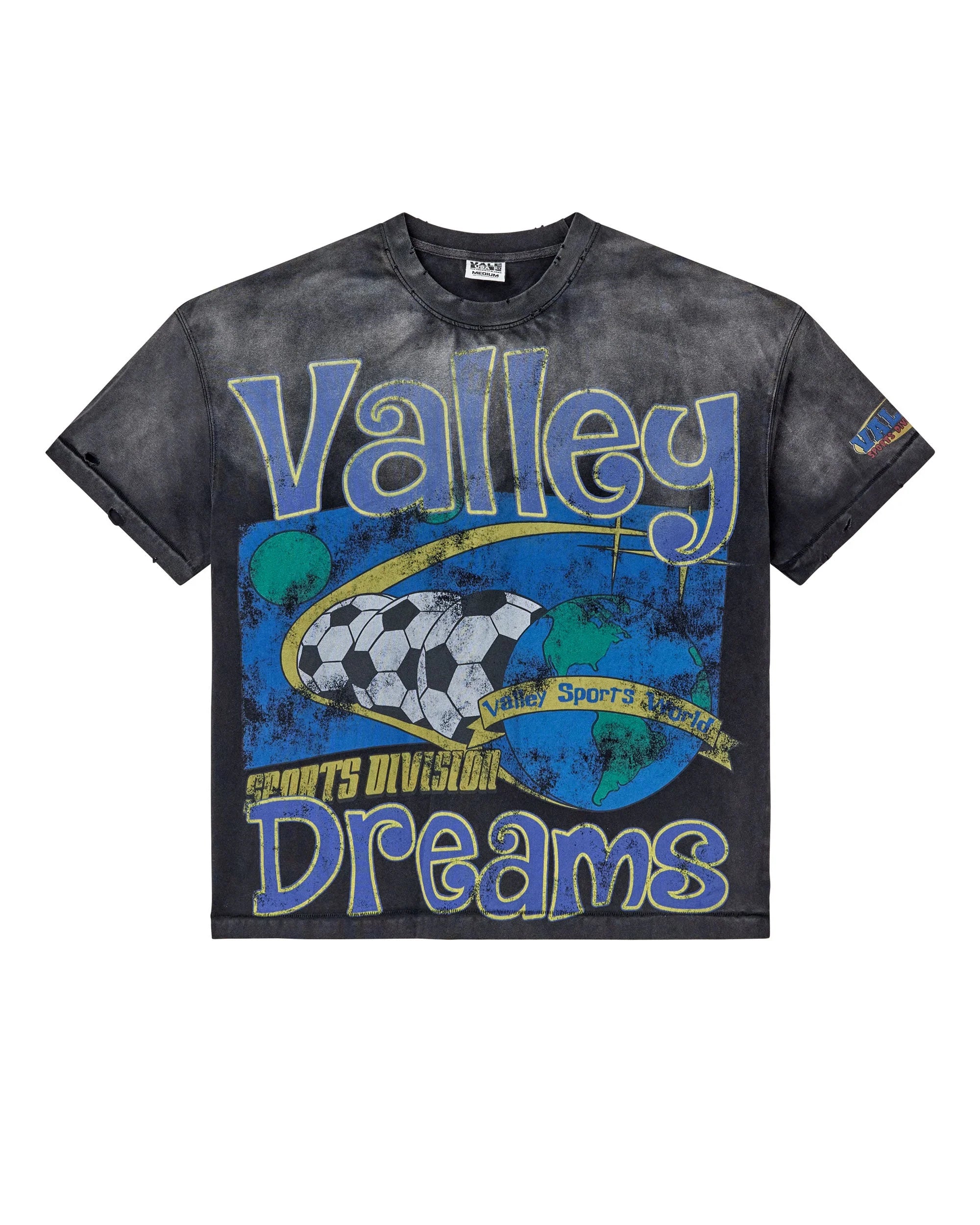 Vale "Futball" Black T-Shirt