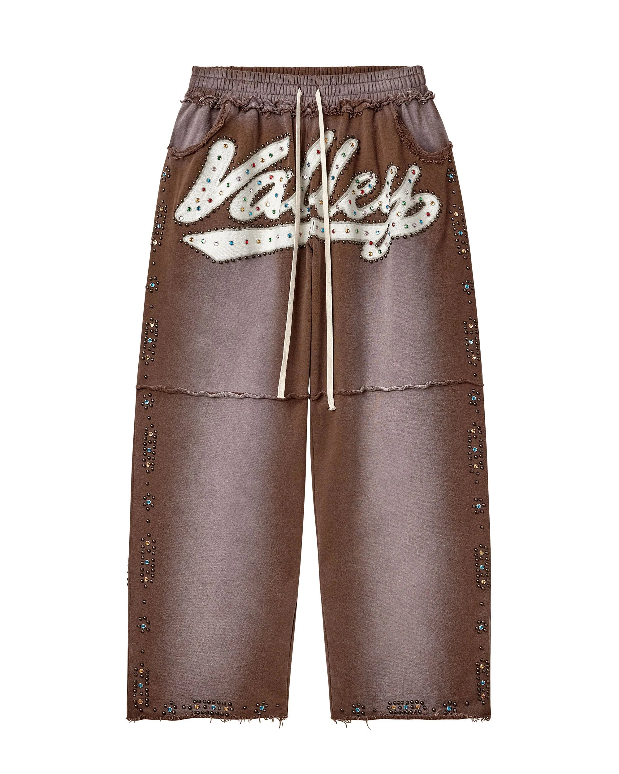 Vale "Skittles" Brown Sweat Pants