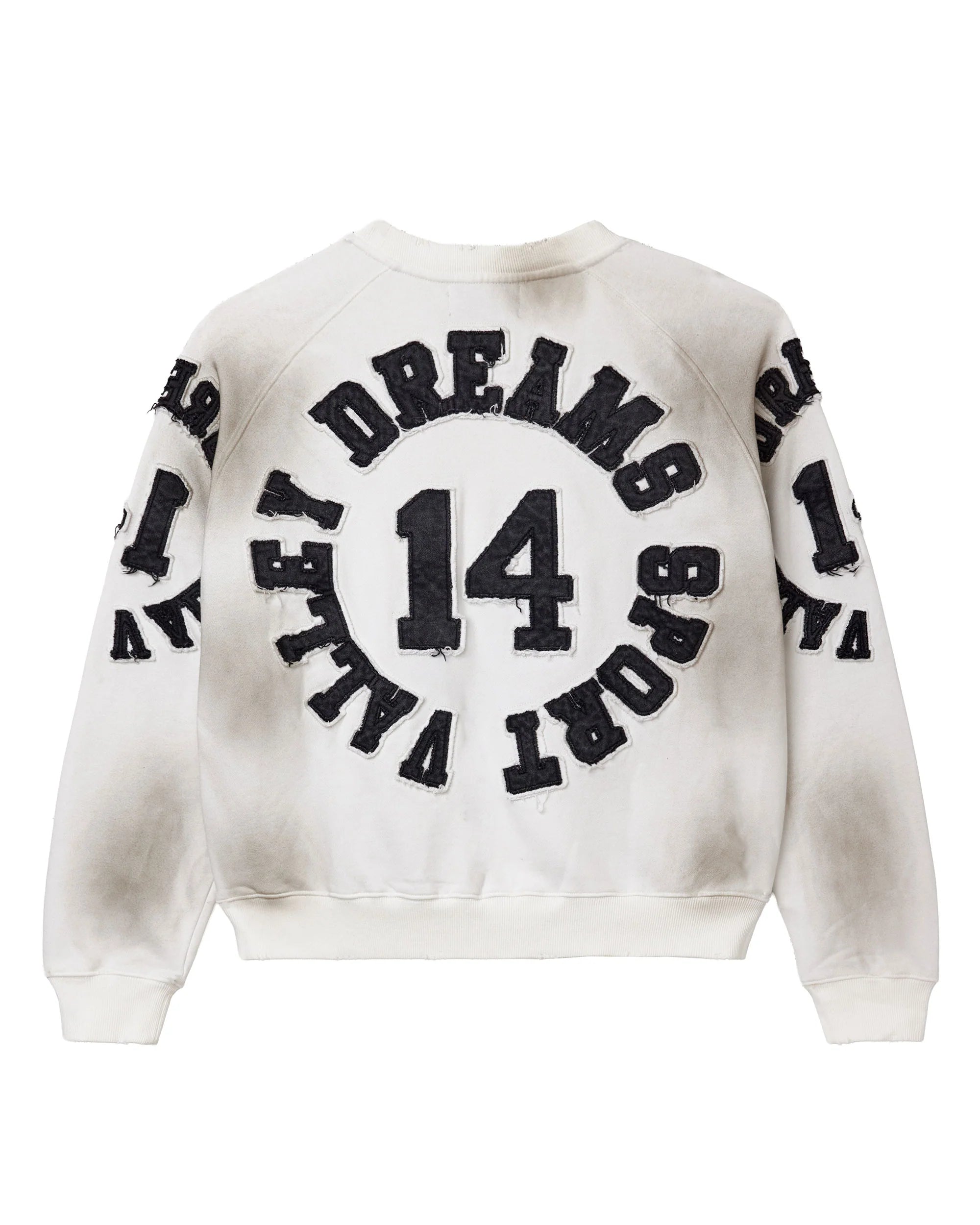 Vale "Insignia" White Crewneck Sweatshirt