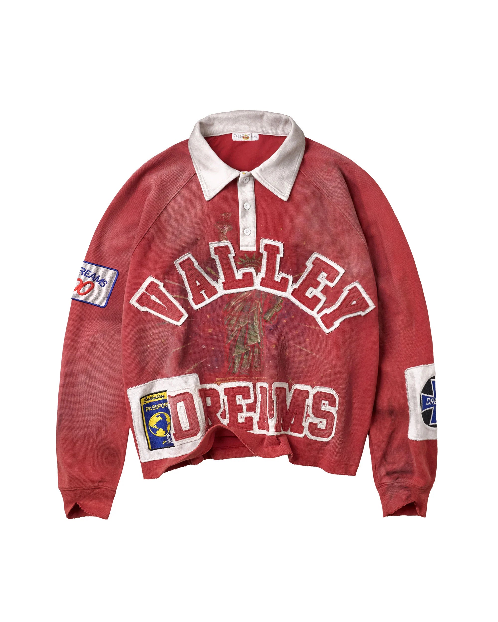 Vale "Ben" Red Rugby Shirt