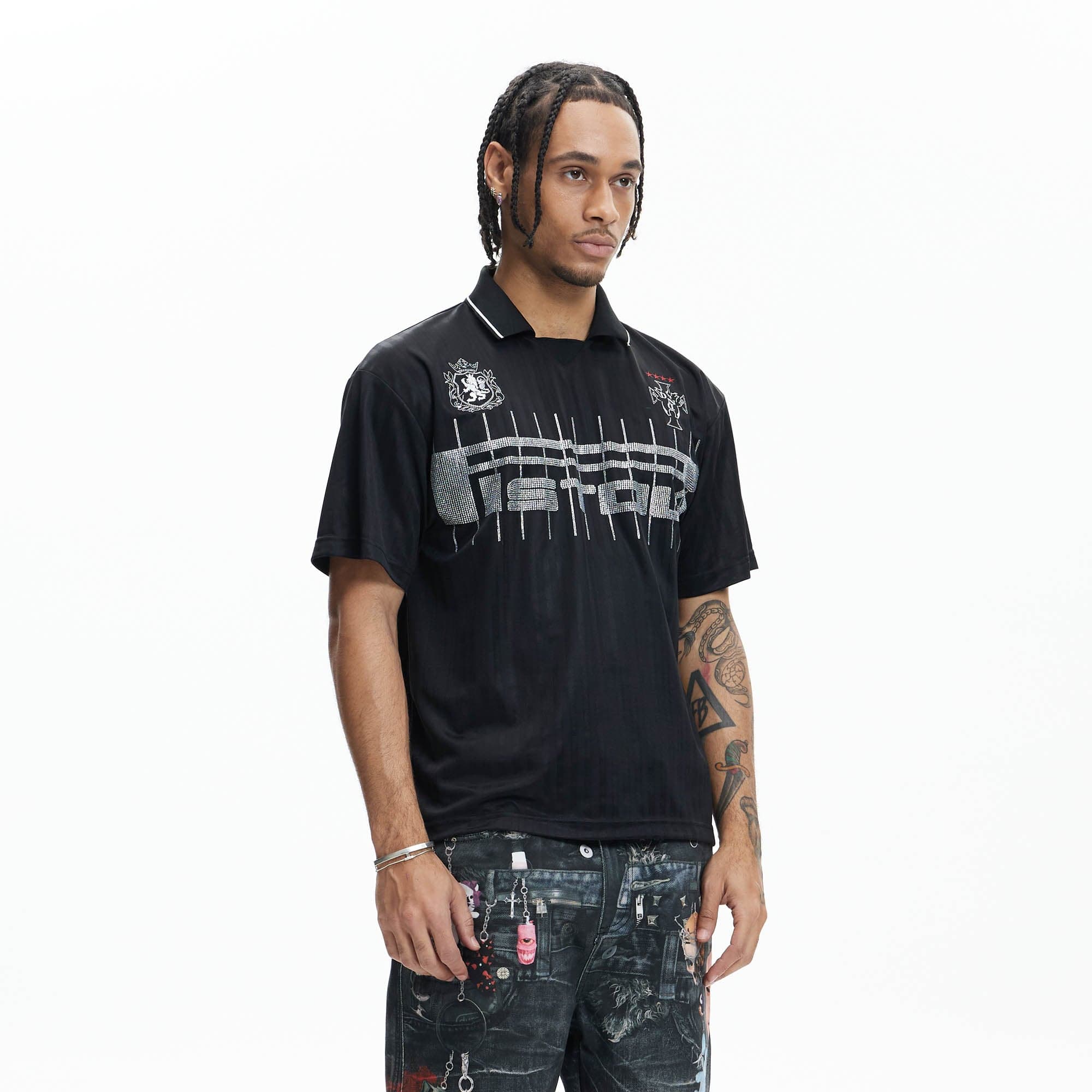 DND4DES "Diamond" Embroidered Soccer Jersey