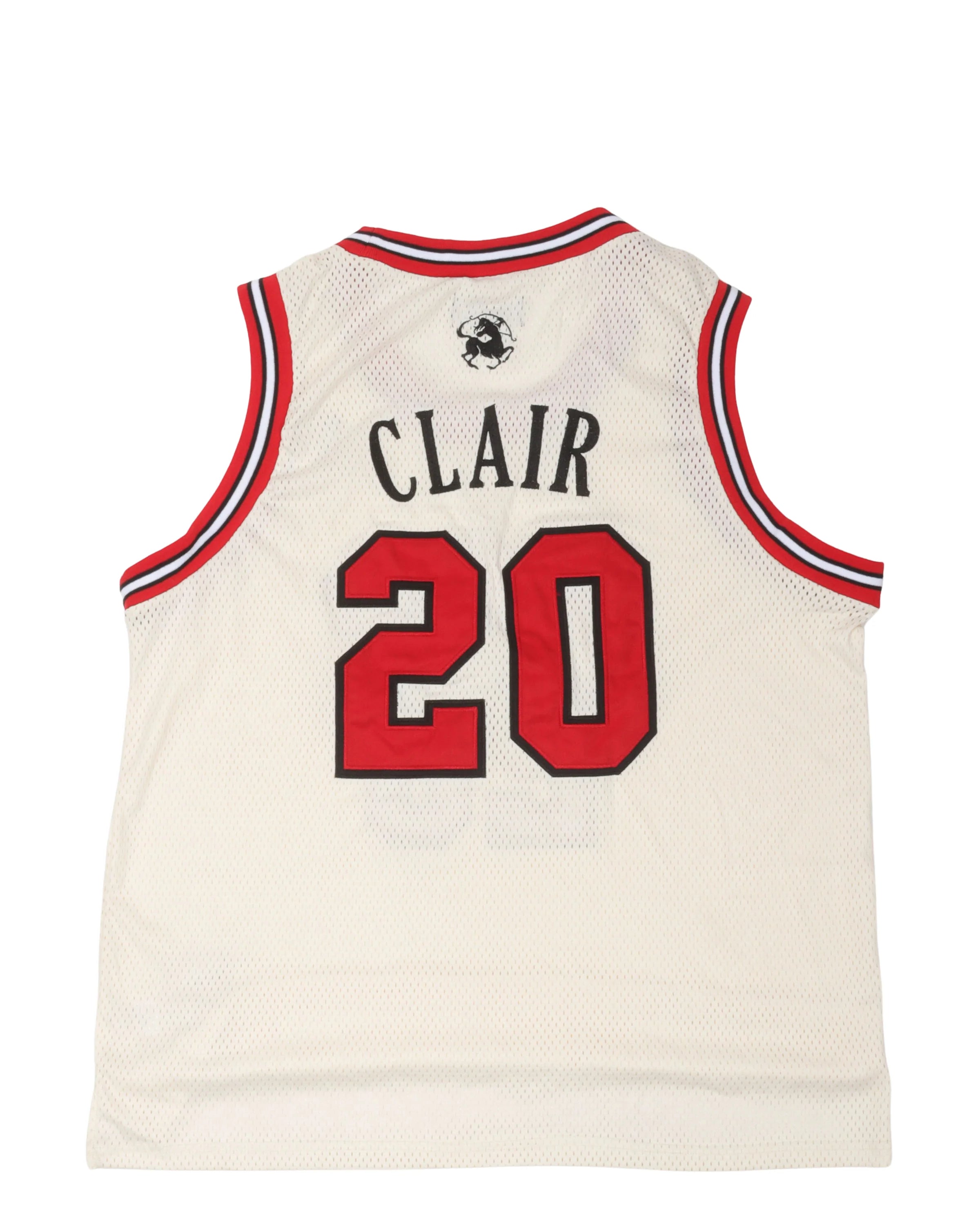 Sinclair "Cream/Red" Basketball Jersey