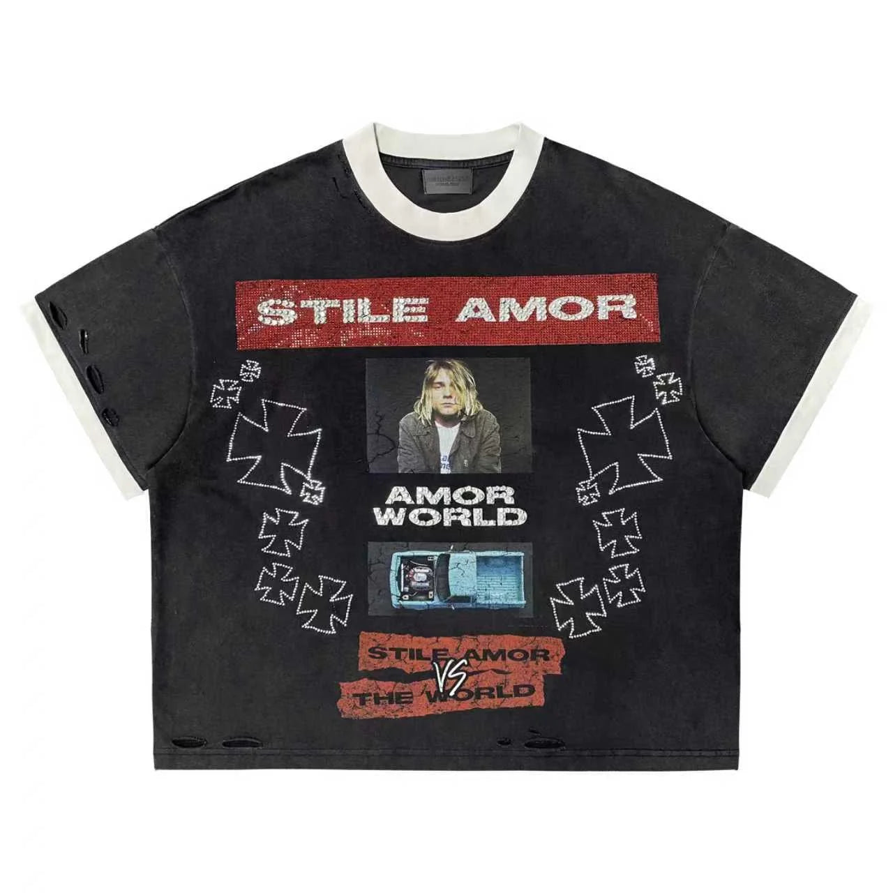 Stile De Amor "SA World Stone" T-Shirt
