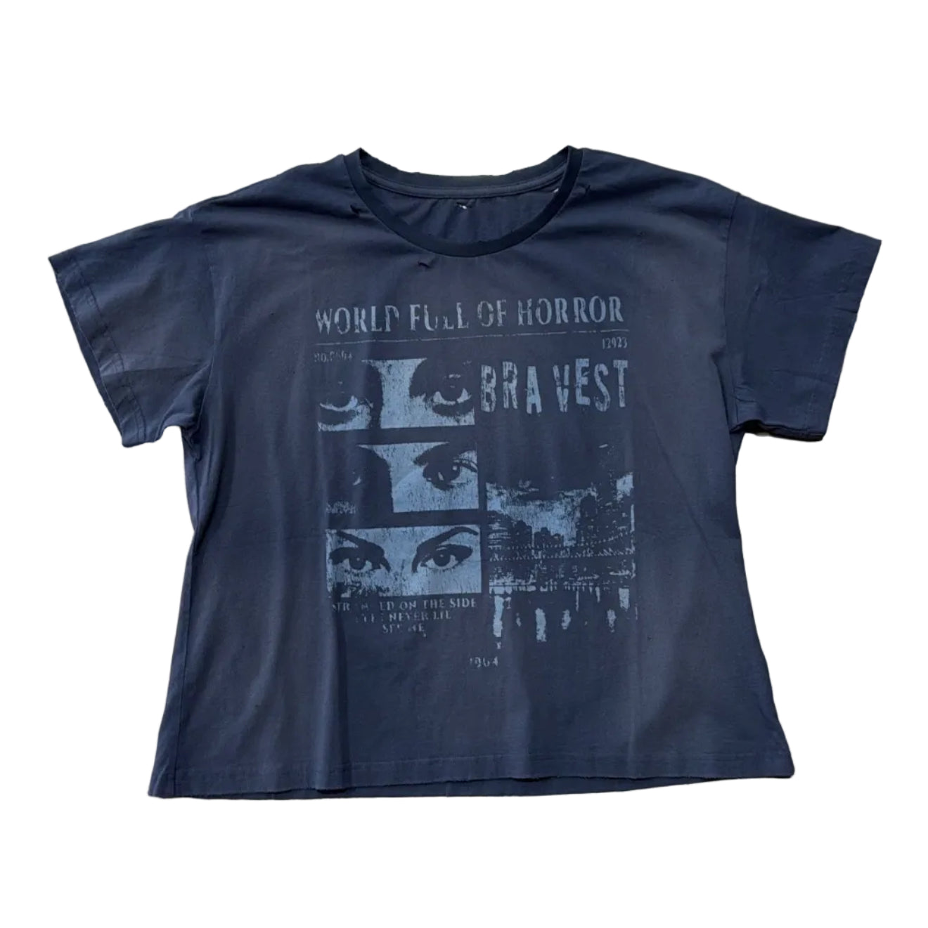 Bravest Studios Horrors T-shirt (Grey)