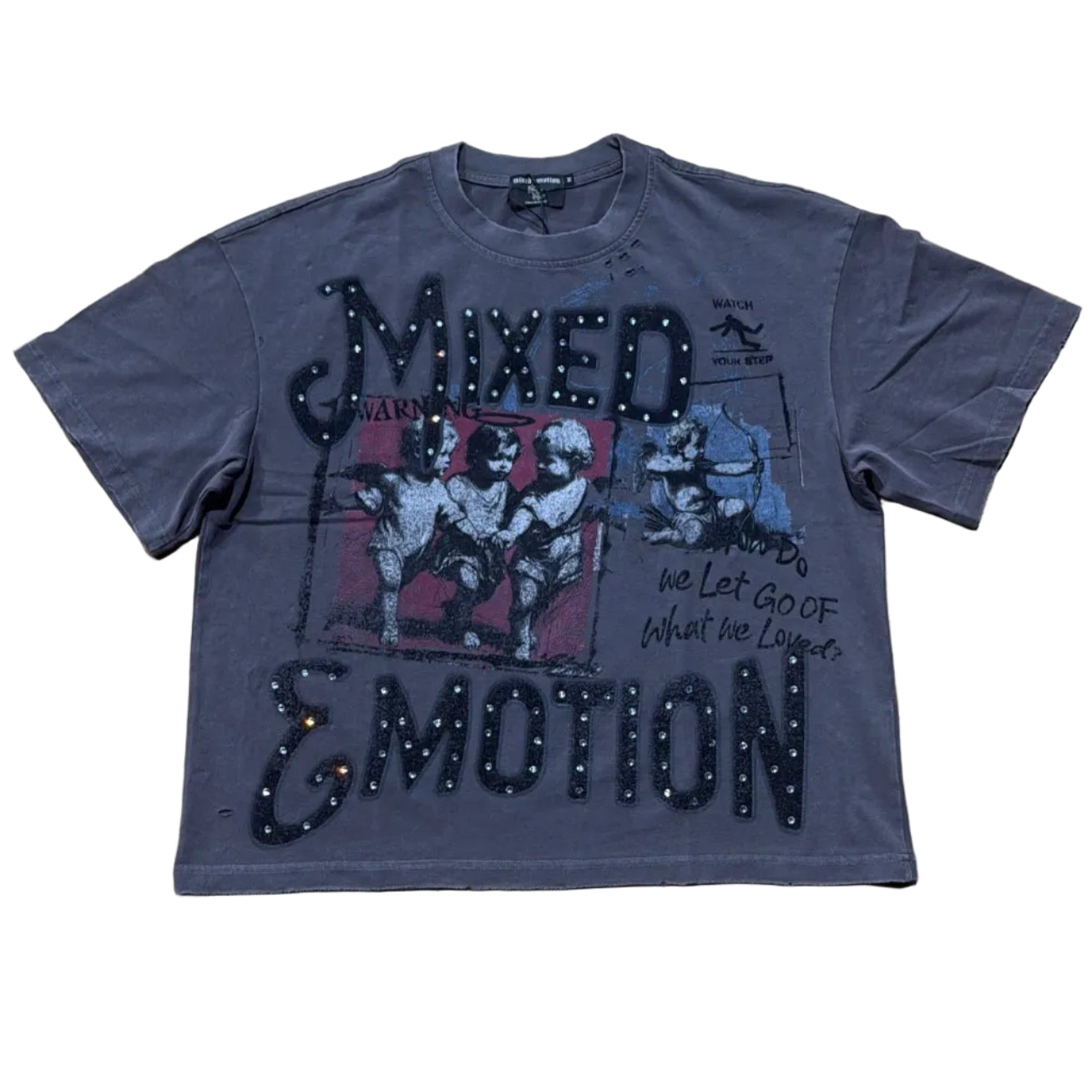 Mixed Emotions "Friends" Grey T-Shirt