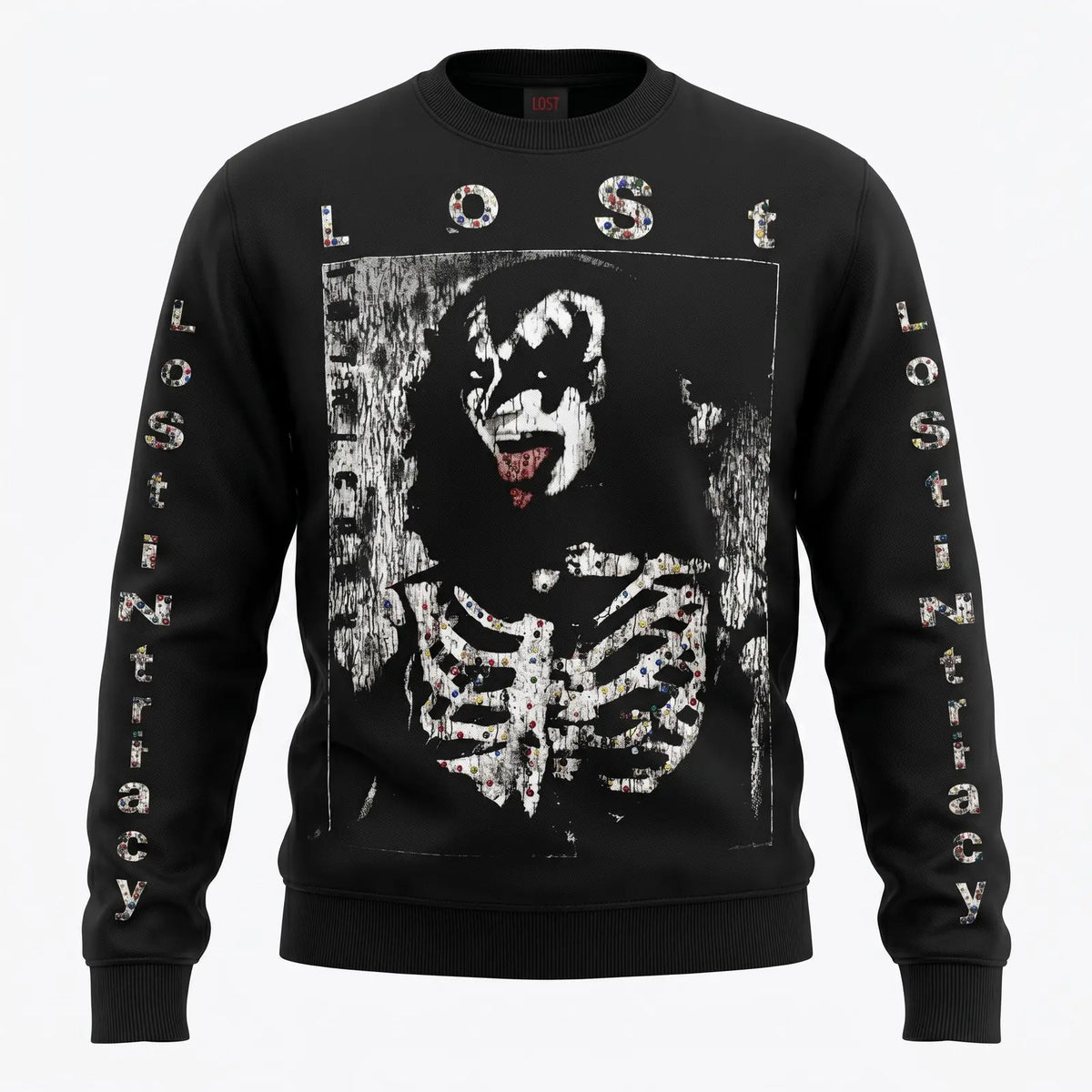 Lost Intricacy "Monroe" Black Sweatshirt