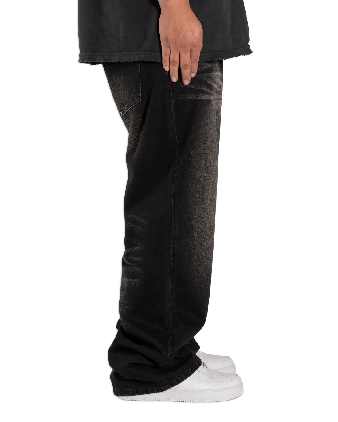 Mintcrew "2001" Black Washed Jeans