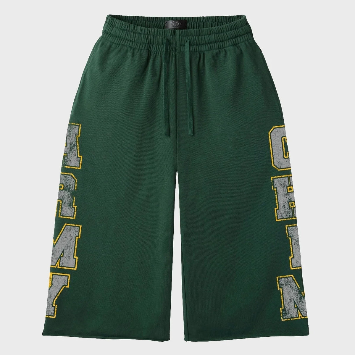 HMDD "Army" Green Sweat Shorts