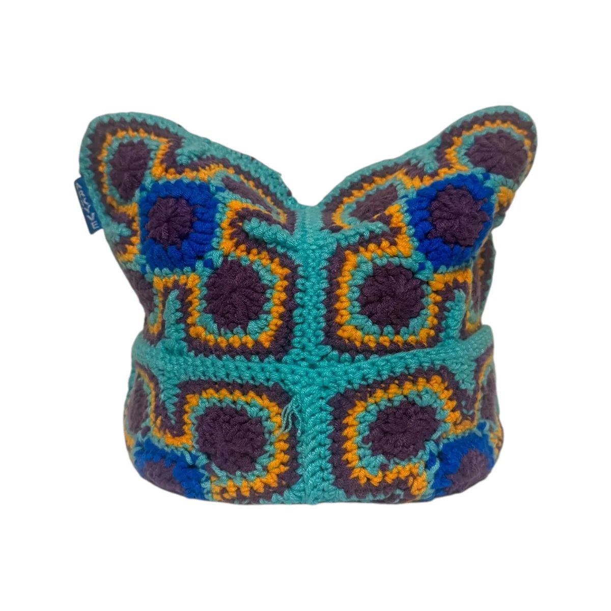 Arkyve "Retro Cross" Crotchet Hat
