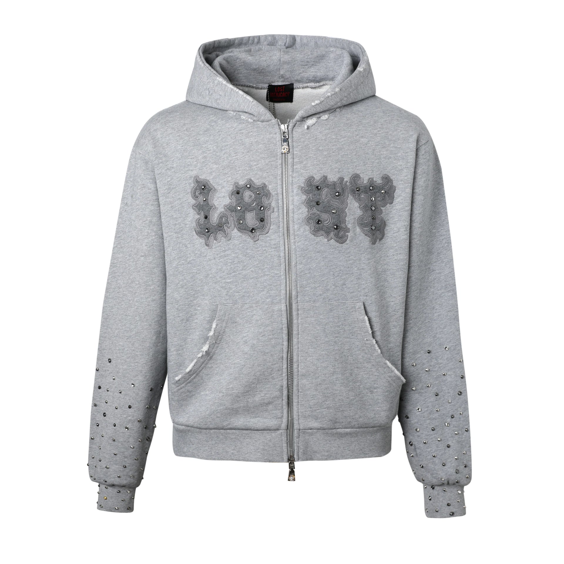 トップス [IGUSA] PATCH SWEATSHIRT (GRAY) 860059BB-D3A9-436B-B885-