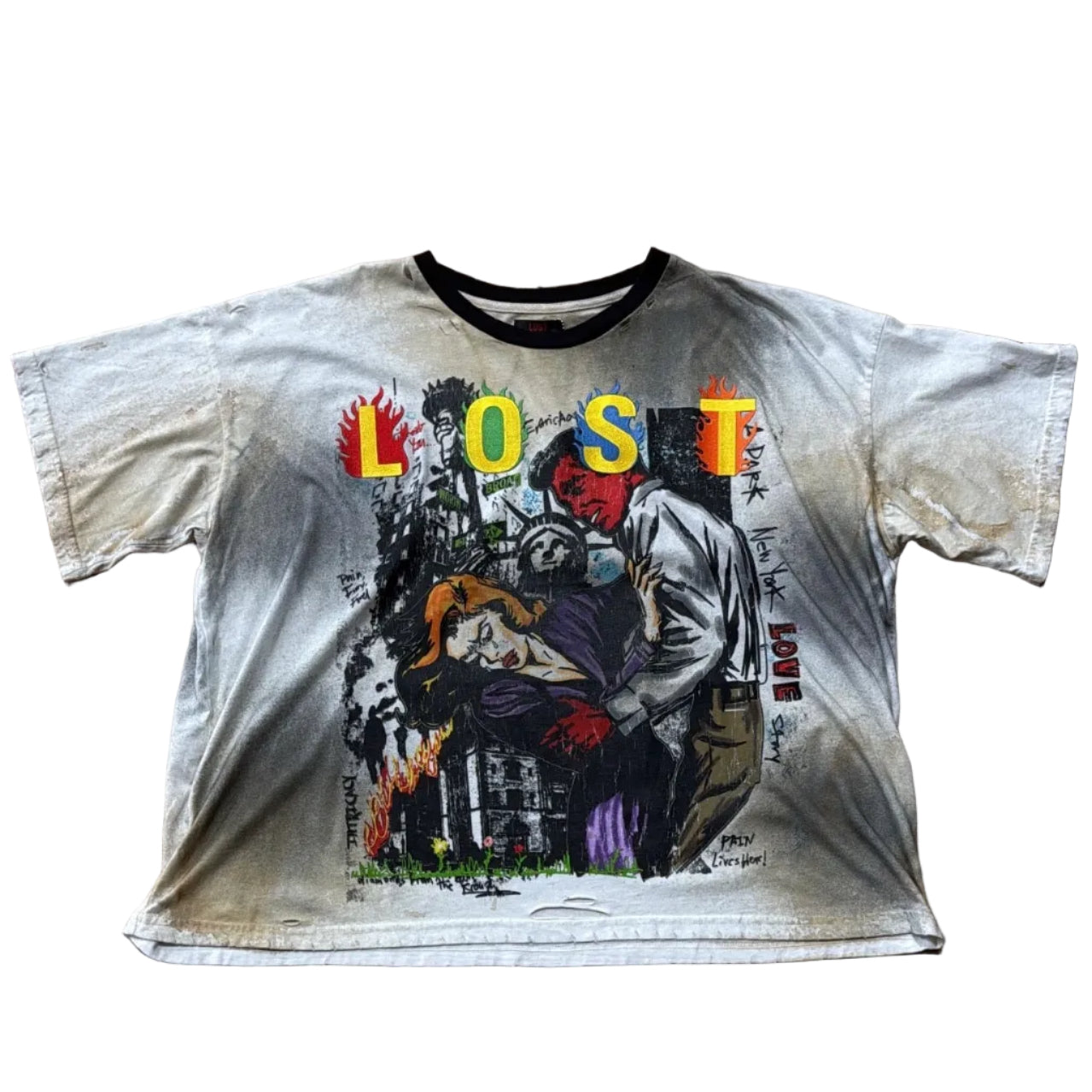 Lost Intricacy "You Lost Me" White T-Shirt