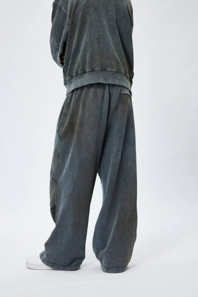 DND4DES "Distressed Crinkled" Baggy Sweatpants 