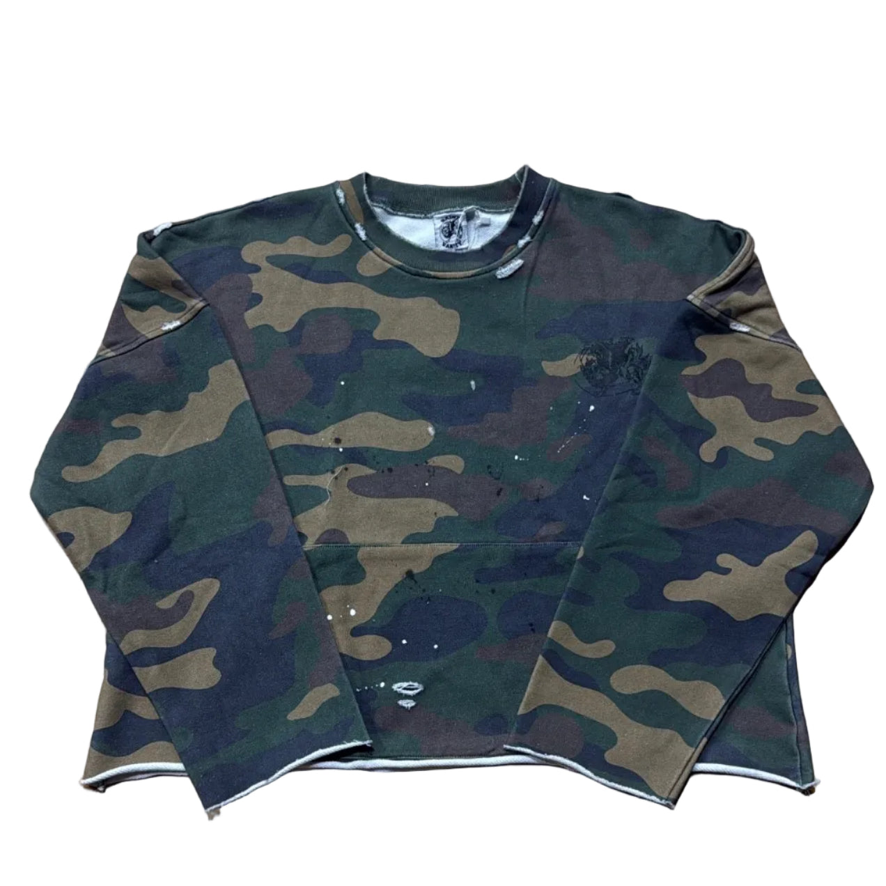 Saint Vanity "Uniform" Camo Crewneck