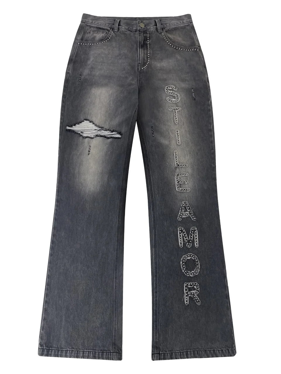 Stile De Amor "Brochie" Denim Jeans