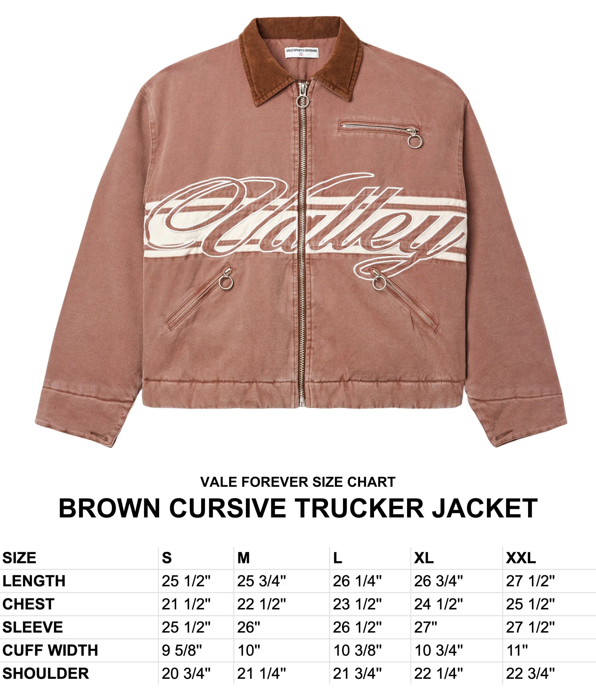Vale "Trucker" Brown Work Jacket