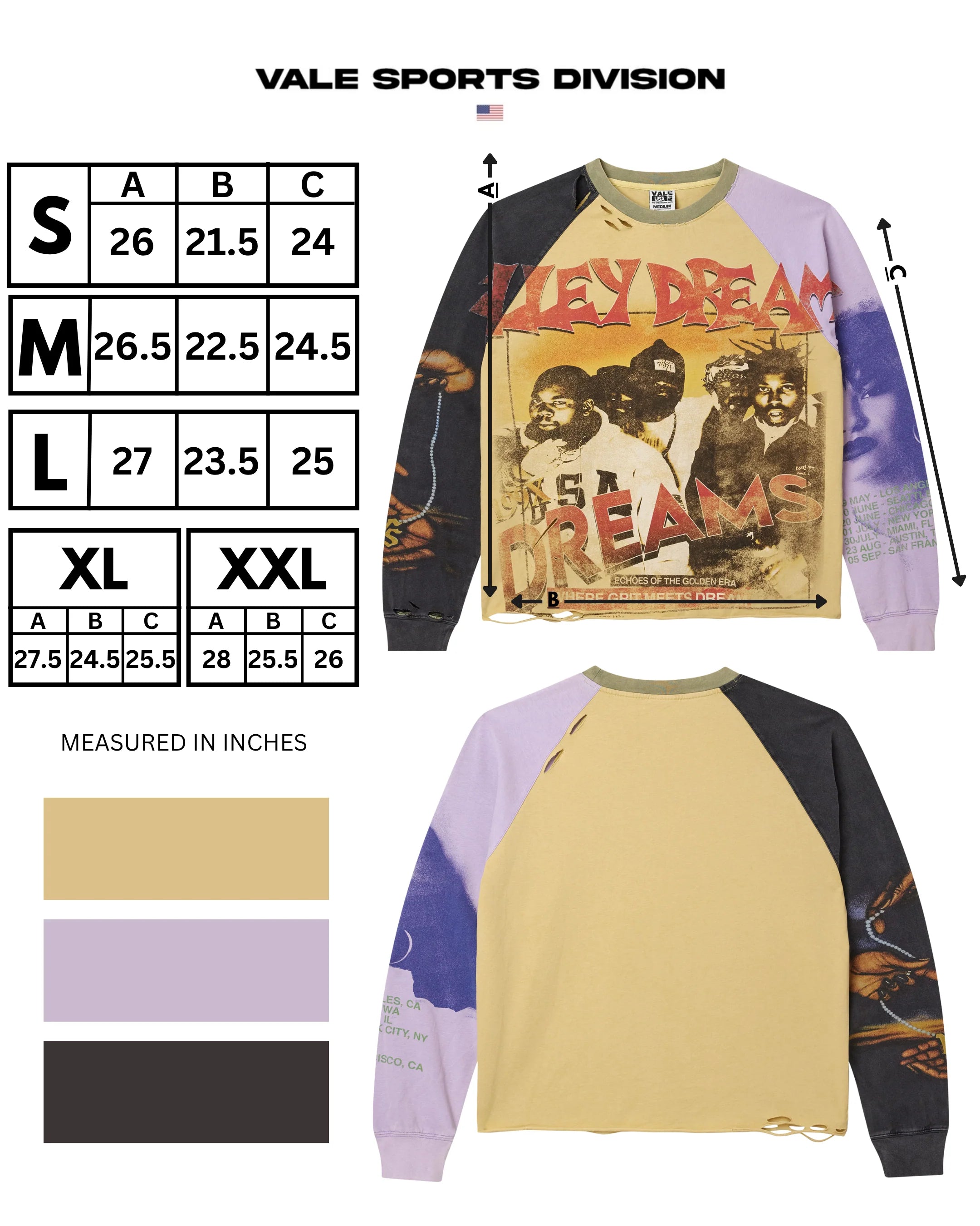 Vale "Chambers Chop & Screw" Long Sleeve