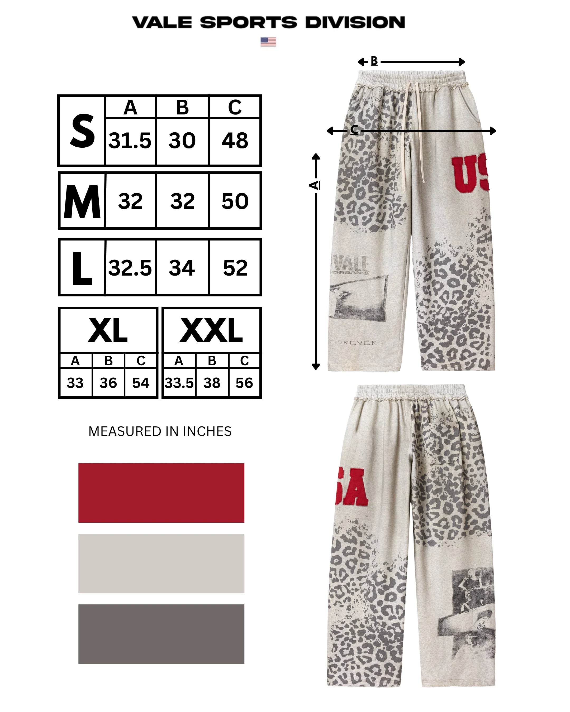Vale "Cheetah" Sweatpants