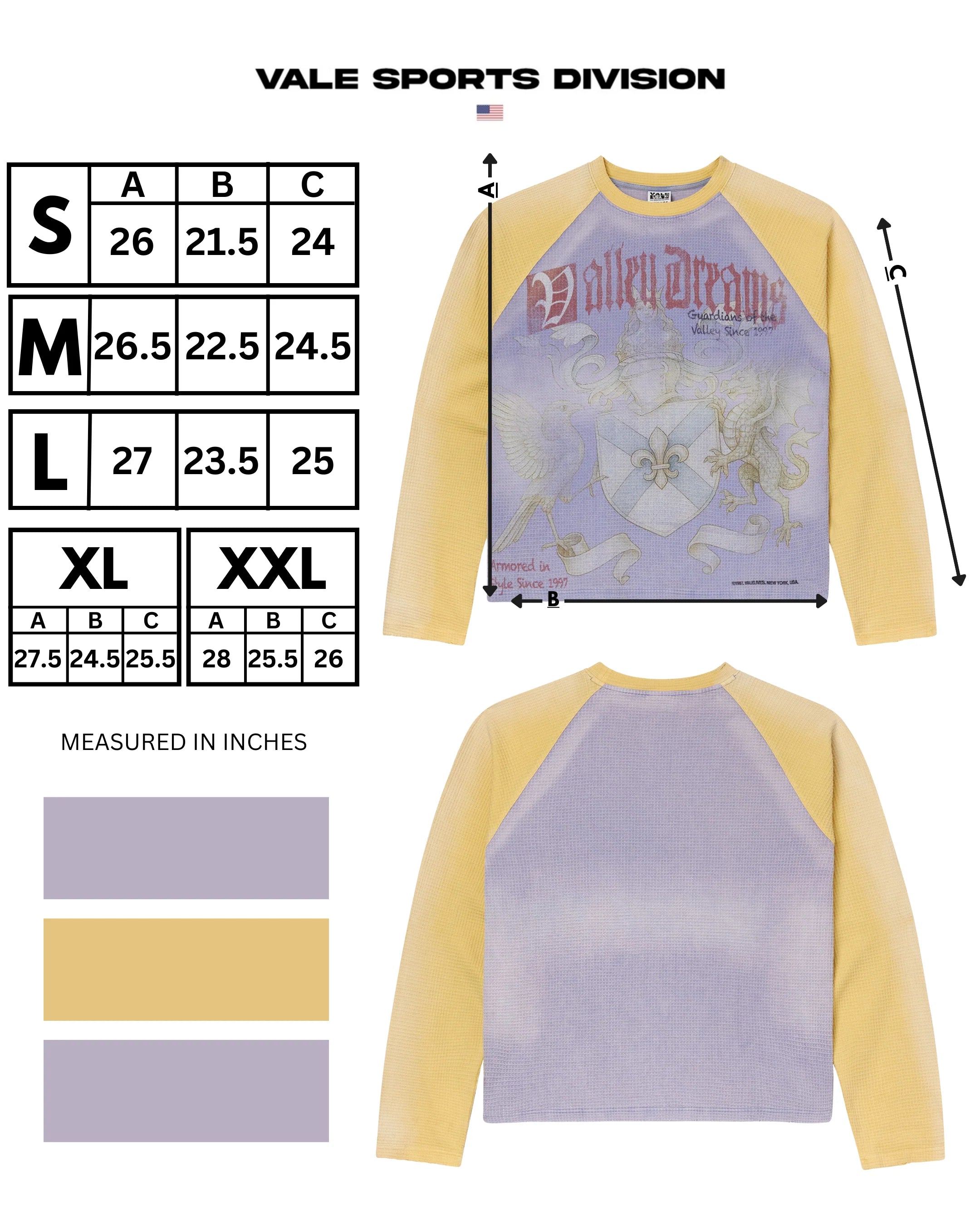 Vale "Crest" Thermal Long Sleeve