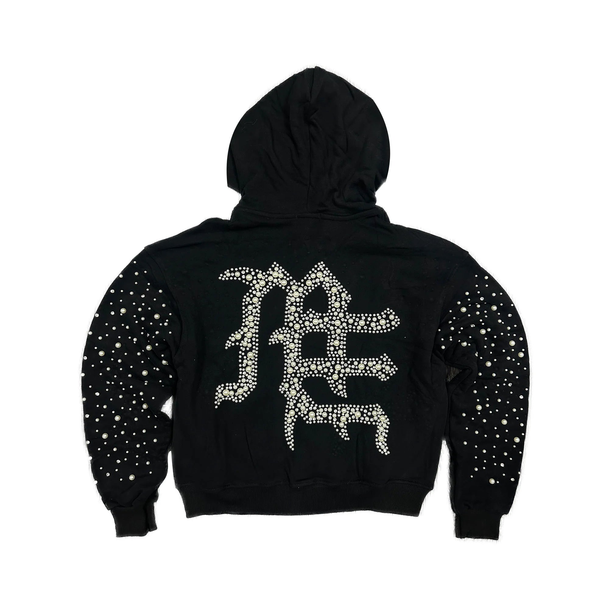 Mixed Emotions "Pearl" Black Hoodie