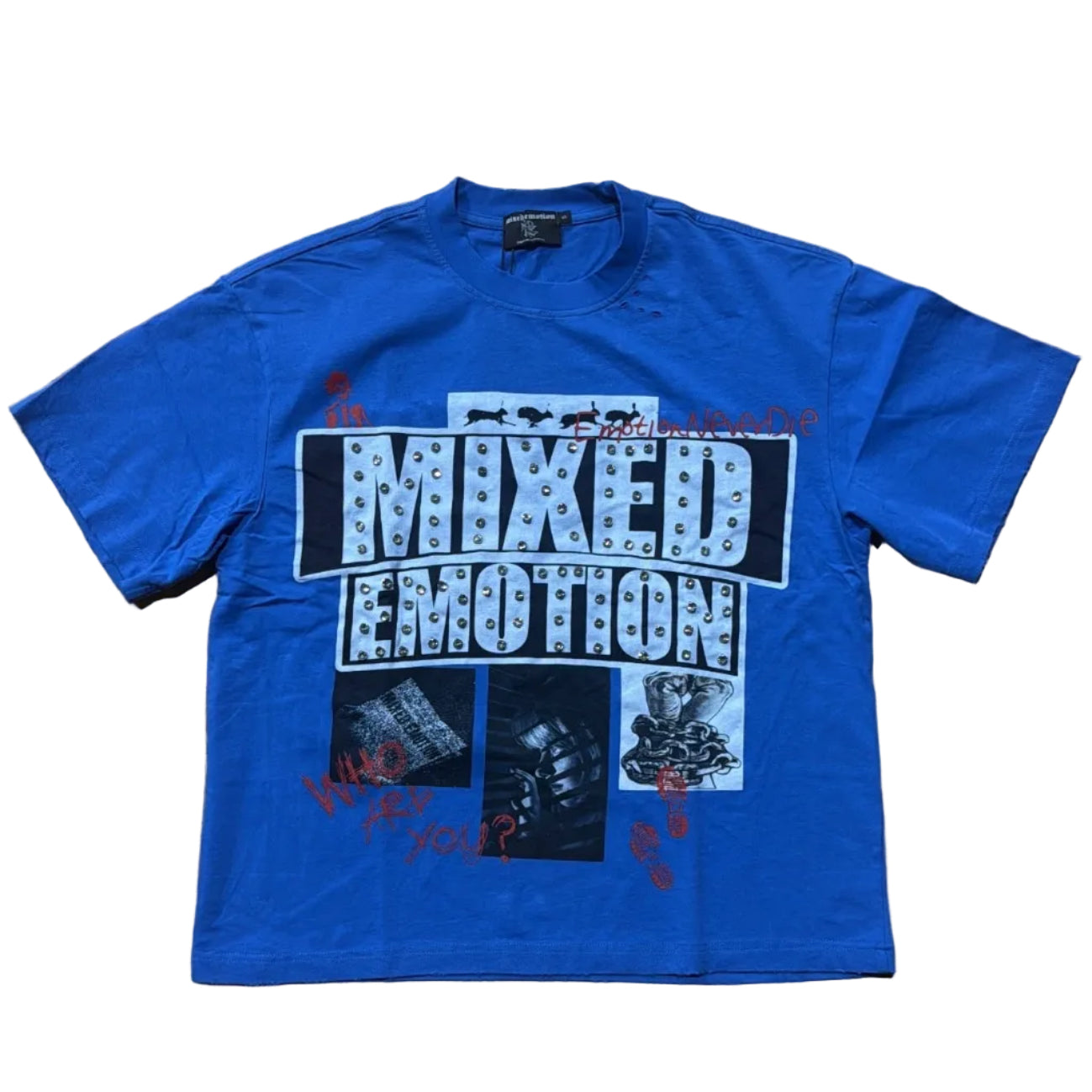 Mixed Emotion "Lost Identity" Blue T-Shirt