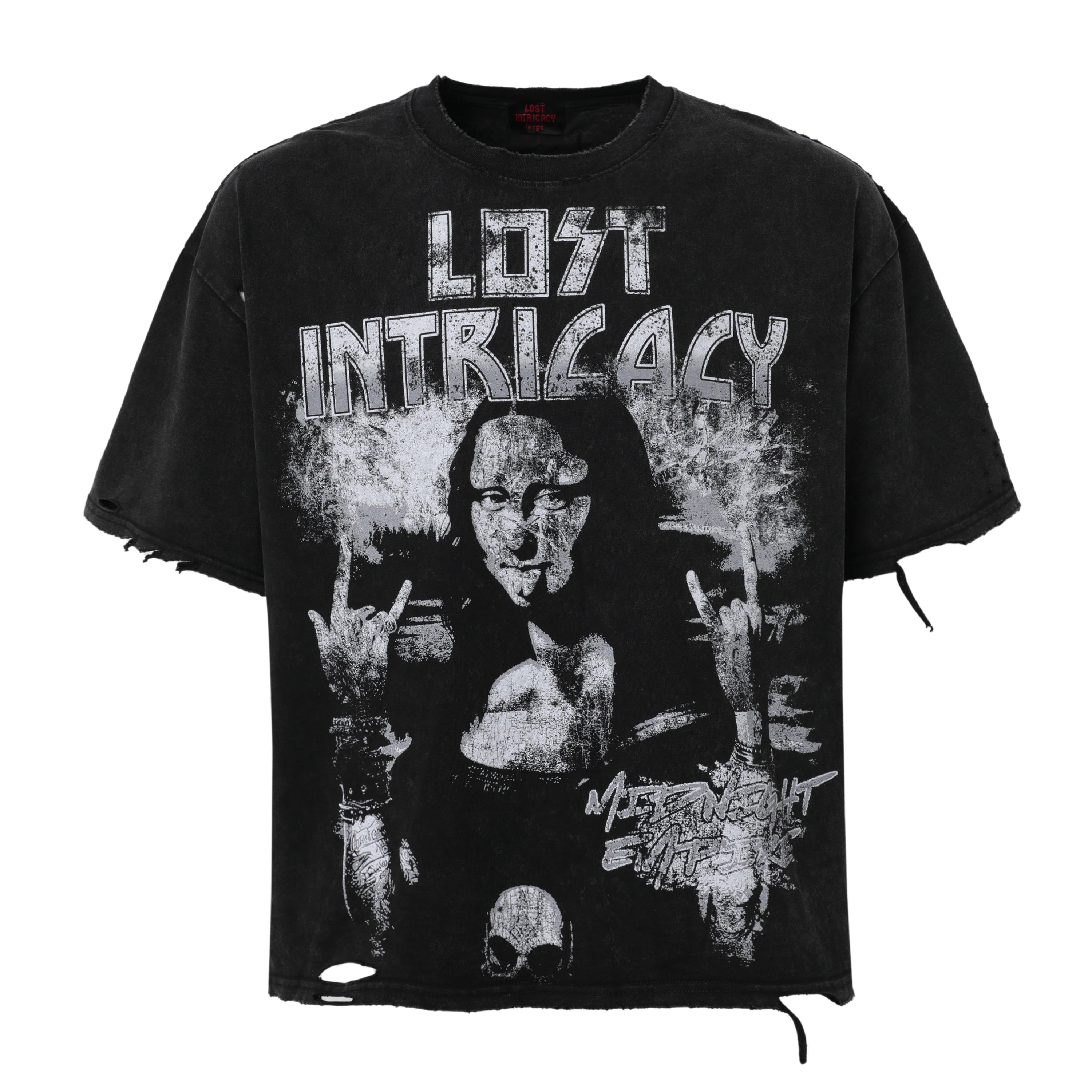 Lost Intricacy "Lisa" Black T-Shirt