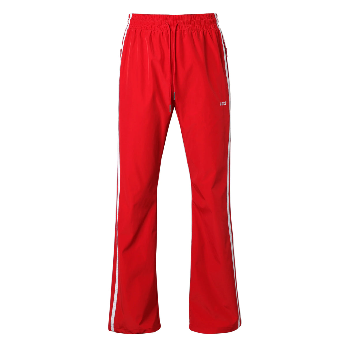 Lost Intricacy Red Track Pants