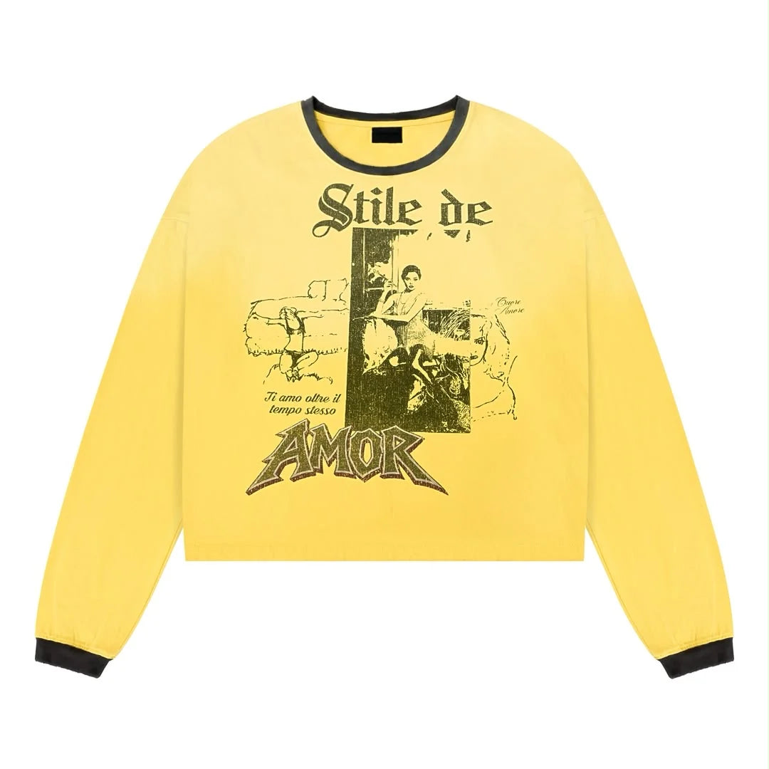 Stile De Amor "Biocolore" Yellow Long Sleeve